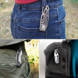 NEW MASTON Folding Shuffle Knife, compact, multi-purpose utility for everyday carry, OURS IS BLACK