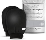 NEW Premium Exfoliating Mitts - Keratosis Pilaris, Kessa, Hammam Glove, Deep Exfoliation, Loofah, Body Microdermabrasion, Korean Spa, Spray Tan Prep & Removal