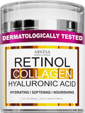 NEW Retinol Cream for Face - Face Moisturizer with Hyaluronic Acid, Collagen - Lightweight Day and Night for Women and Men - Facial Cream, Neck & Décolleté - Non-Comedogenic, 50 ML, BB: 09/28