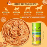 NEW Crispy Chicken Chips for Dogs 70g - Premium Natural Treats, High Fresh Meat Content, Low Fat, High Protein, Ideal for Training & Rewards, BB: 10/26