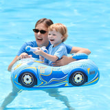 NEW IN BOX Swimbobo Toddler Pool Float with Seat Boat Inflatable Ride-on Airplane Pirates Sharks Car for Kids Outdoor Toys, Ages 3+