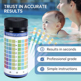 NEW AAwipes pH Test Strips 0-14: 100 Strips Universal Litmus Paper pH Test Strips for Liquid Testing & Water & Food and Urine and Saliva, pH Level Testing from 0-14 Fast Results in Seconds (K05-100), Exp: 09/27