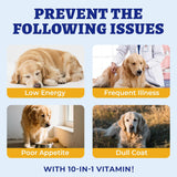 NEW 260 Allergy Bites Wellix Dog Vitamins - Delicious Multivitamin for Dogs
