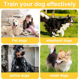 NEW Mein HERZ Handheld Dog Repellent Trainer, Anti Barking Device, LED Ultrasonic Dog Repeller and Trainer Device 3 in 1 Anti Barking Stop Bark Handheld Dog Training Device, with LED Flashlight