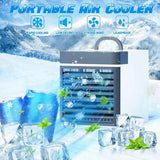 NEW Livhil Portable Air Conditioners Fan, Anti-leakage Water Mini Air Cooler with 3 Speeds, Personal Ice Air Conditioner for Room Desk Office Home Tent