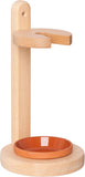 NEW Retails $90, Redecker Oiled Beechwood Toilet Brush Stand with Tampico Fiber Toilet Brush, 9-7/8 inches, Durable Natural Bristles are Heat-Resistant and Retain Shape, Made in Germany