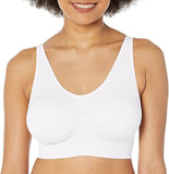 NEW Rhonda Shear Womens Adjustable Strap Ahh Bra, White, Sz 2XL