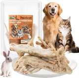 NEW Freeze Dried Dog Treats, All Natural Dog Chews, Single Ingredient Dehydrated Rabbit Feet for Dogs High Protein Training Snack for Small Medium Large Dogs (1.76oz), BB: 06/27