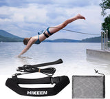 NEW BOOSTEADY Swimming Training Belt 4M Swimming Tether Swim in Place Harness Stationary Swimming Aquatic Resistance Belt