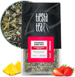 NEW Retails $60+ Tiesta Tea - Strawberry Samba Mate | Loose Leaf | Strawberry Hibiscus Mate Tea | High Caffeinated Fruit Blend | Make Hot or Iced Up to 200 Cups | 16oz Resealable Bulk Pouch
