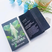 NEW DPEHAKMK Angel Numbers Oracle Cards, Angel Number Affirmation Cards, Tell You How to Live Your Life The Best Way