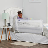 NEW Regalo 43" Swing Down Bed Rail Guard, with Reinforced Anchor Safety System, White