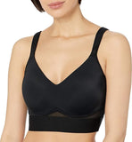NEW Retails $68, Rhonda Shear Molded Cup Bra With Mesh Back, Black, Sz 1XL