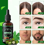 NEW Sealed, 100ml Organic Castor Oil with 2X Eyelash Kit 100% Pure and Natural Cold pressed castor oil for Haircare and Skincare – Promotes Lash and Brown Growth for a Natural Look, BB: 02/27