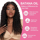 NEW Raw Batana Oil, Natural Hair Oil For Hair Care Moisturizer, and Smoothing, Enhances Thickness for Women and Men, 113g, 1pk