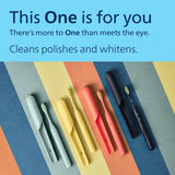NEW PHILIPS One By Sonicare Battery Toothbrush, Midnight, Hy1100/04, 1 Count
