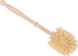 NEW Retails $90, Redecker Oiled Beechwood Toilet Brush Stand with Tampico Fiber Toilet Brush, 9-7/8 inches, Durable Natural Bristles are Heat-Resistant and Retain Shape, Made in Germany