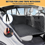 NEW Retails $85, Palopalo 6 in 1 Back Seat Extender for Dogs, Dog Car Seat Cover for Back Seat with Hard Bottom, Supports 330lb, Car Back Seat Protector with Side Flaps, Dog Hammock for Car, SUV, Truck, Travel Bed
