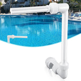 NEW Pool Fountain, Pool Sprinkler Fountain for Both Ground and Inground Pools Adjustable Waterfall Fountain Spray High-Pressure for Swimming Pool SPA Accessories