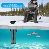 NEW 1PC Ice Fishing Well - Portable Ice Fish Catching Basket - Lightweight Mesh Fishing Net Bag for Live Fish Fishing Bucket Storage Cage