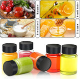 NEW YZXODN 25 Pack 2 oz Plastic Shot Bottles with Cap, Empty Containers for Ginger, Juice, Liquids, Sample, Reusable Small Wide Mouth Travel Bottles for Valentine's day DIY, Weddings, Parties