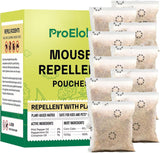 NEW Mouse Repellent Pouches: Mouse Repellent - Natural Rodent Repellent - Mice Repellent with Peppermint Oil - Rat Repellent - Plant-Based Formula - Safe for Kids & Pets - for a Rodent-Free Home