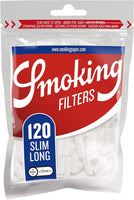 NEW Smoking Classic Slim Long Filters 120 (22mm*6mm) By Smoking Trading House