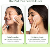NEW Retails $144, Sealed Toning Polish Pads - Korean Skincare for Dark Spots, Wrinkles & Dull Skin - Hydrating Facial Treatment with Snail Mucin, Niacinamide, Peptides & Centella - 100 Count, BB: 08/28
