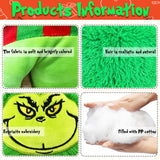 NEW Rdogeia Christmas Green Monster Plush Toys, Christmas Plush Toys,Christmas Pillow Green Monster Doll Plush Stuffed Animal,Christmas Stocking Stuffers Christmas Birthday Gifts Kids