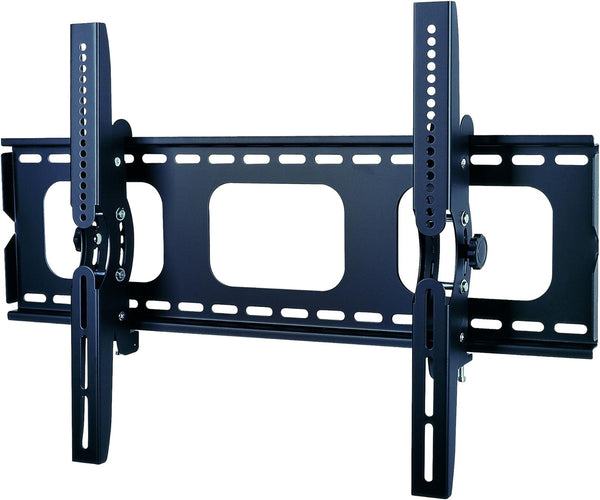 NEW TygerClaw TV Wall Mount for Most 32-63 Inch TVs, Steel Tilting Wall Mount Bracket with Safety Lock Black