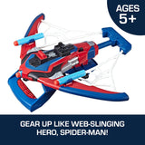 NEW Spider-Man Web Shots Spiderbolt Nerf Powered Blaster Toy for Kids Ages 5 and Up