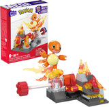 NEW MEGA Pokémon Building Toys Set Charmander’s Fire-Type Spin with 81 Pieces, 1 Poseable Character and Motion, for Kids
