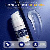NEW Sealed 100% Silicone Scar Gel Scars Cream - Advanced Scar Gel for Surgical Scars, C-Section, Stretch Marks, Acne, Injury, Burns, Keloids, Old and New Scars 1.06oz(30g) (Maximum Strength 100% Silicone), BB: 2029