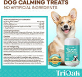 NEW Dog Calming Treats for Anxiety & Stress: Dog Calming Treats for Reduce Stress, Fear, Separation Anxiety, Travel Issues - Calm & Relaxation with Lactium & Green Tea