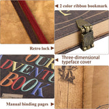 NEW Our Adventure Book Travel Diary Photo Album - Retro Style Souvenir, Vintage Scrapbook, DIY Guestbook for Anniversary, Wedding, Baby, Friend Gift - Valentine's Day Gift (Ball)