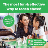 NEW Retails $67, Story Time Chess: The Game - 2021 Toy of The Year Award Winner - Beginners Chess Set for Kids, Chess Sets for Boys & Girls Ages 3-103 NOTE: Top of box has a puncture but contents are perfect