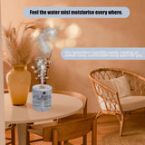NEW Top-Fill Cool Mist Humidifier with 3-Speed Modes, Easy-to-Clean Aroma Essential Oil Diffuser, Quiet Rapid Ultrasonic Humidification, Digital Display, 360° Nozzle for Home, and Plants