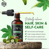 NEW Sealed, 100ml Organic Castor Oil with 2X Eyelash Kit 100% Pure and Natural Cold pressed castor oil for Haircare and Skincare – Promotes Lash and Brown Growth for a Natural Look, BB: 02/27