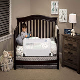 NEW Regalo Swing Down Crib Rail, with Reinforced Anchor Safety System, 34-inch, Retails $65