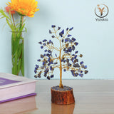 NEW Lapis Lazuli Tree - Gemstone Tree - Natural Lapis Stones - Crystal Tree for Positive Energy - Artificial Money Tree - Gem Tree Stones - Reiki Decor