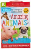 NEW 16 Book Box Set Amazing Animals A-D Kindergarten Box Set: Scholastic Early Learners (Guided Reader)