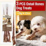 NEW Sealed Grass-Fed Beef Tail Bones for Dogs – Durable Chewing Treats, No Additives or Fillers, Supports Teeth & Gum Health,Single Ingredient, Rawhide-Free & Digestible for All Dogs, BB: 06/27