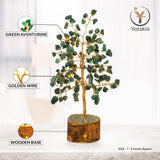 NEW Green Aventurine Crystal Tree - Feng Shui Tree - Spiritual Trees - Aventurine Stone Money Tree - Crystal Tree of Life - Crystal Room Decor - Positive Energy Gifts for Women