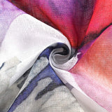 NEW Taisier Home Stylish Living Elegant Abstract Colorful Curtains Printed, Colorful Sheer Curtain Print, Fashion Curtain 52" X 95" Length (Floral Print Curtain 2 Panels Set), Retails $64