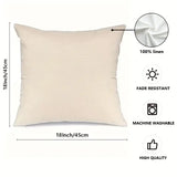 NEW 4pcs Home Decor Decorative Pillow Covers, set of 4! Pillow inserts NOT included
