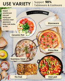 NEW Retails $90, PONPUR Food Warming Mat with 7 Adjustable Temperature, Food Warmer Mat, Electric Heating Tray for Buffet, 1 2 4 H Timing Function, Roll Up Hot Mat for Countertop, Parties, Family Meals