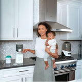 NEW Retails $60, Baby Brezza Instant Warmer - Instantly Dispense Warm Water at Perfect Baby Bottle Temperature - Traditional Baby Bottle Warmer Replacement - Fast Baby Formula Bottles 24/7-3 Temperatures