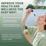 NEW Sealed Organic Moringa Liquid Drops for Skin, Gut, Immune Support, Moringa Oleifera Leaf, Turmeric Root, Olive Leaf, Black Pepper, Vitamin C & E, Moringa Supplement for Women Men, BB: 2027