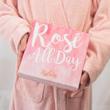 NEW Spa Gifts for Women, Travel Size Birthday Gifts for Women, BFF LOVE 6Pcs Spa Gift Set, Rose Gift Baskets, Bath Kit with Essential Rose Oil, Bath Salt, Soap, Natural Petals