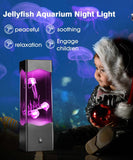 NEW Retails $40, Jellyfish Lamp Mesmerizing Lava Lamp, Multi-Color Jelly Fish Light Lamp, Jellyfish Lava lamp Home Deco for Room Mood Light for Relax